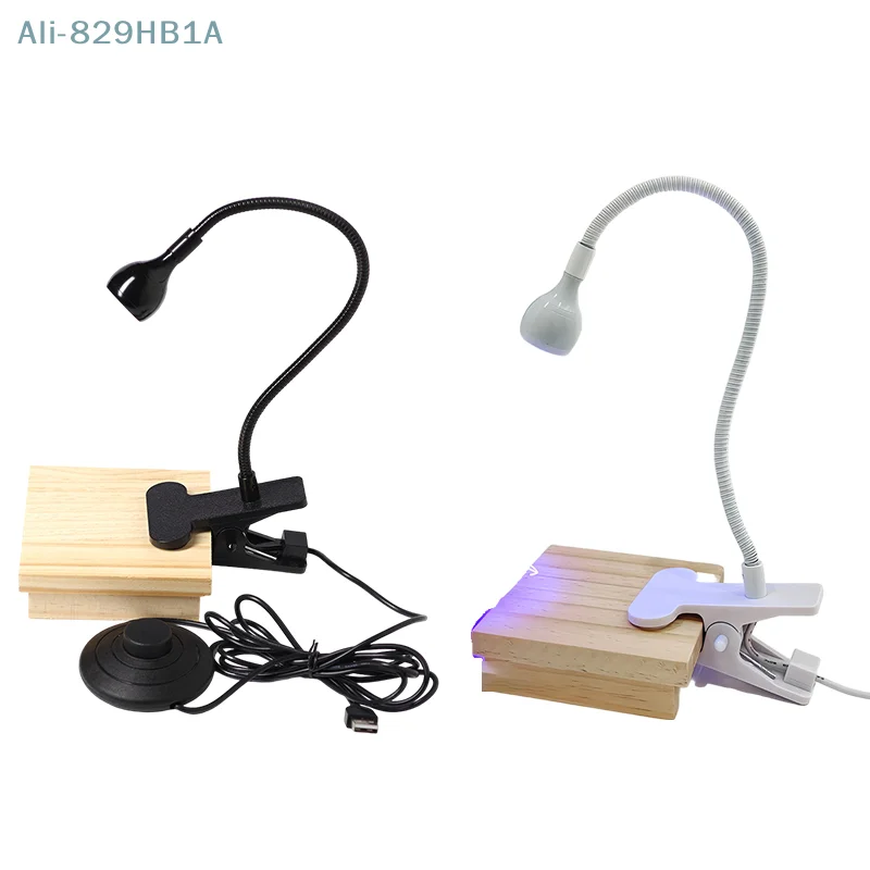 Светодиодный УФ-свет для гелевых ногтей гибкая настольная USB-лампа сушки с