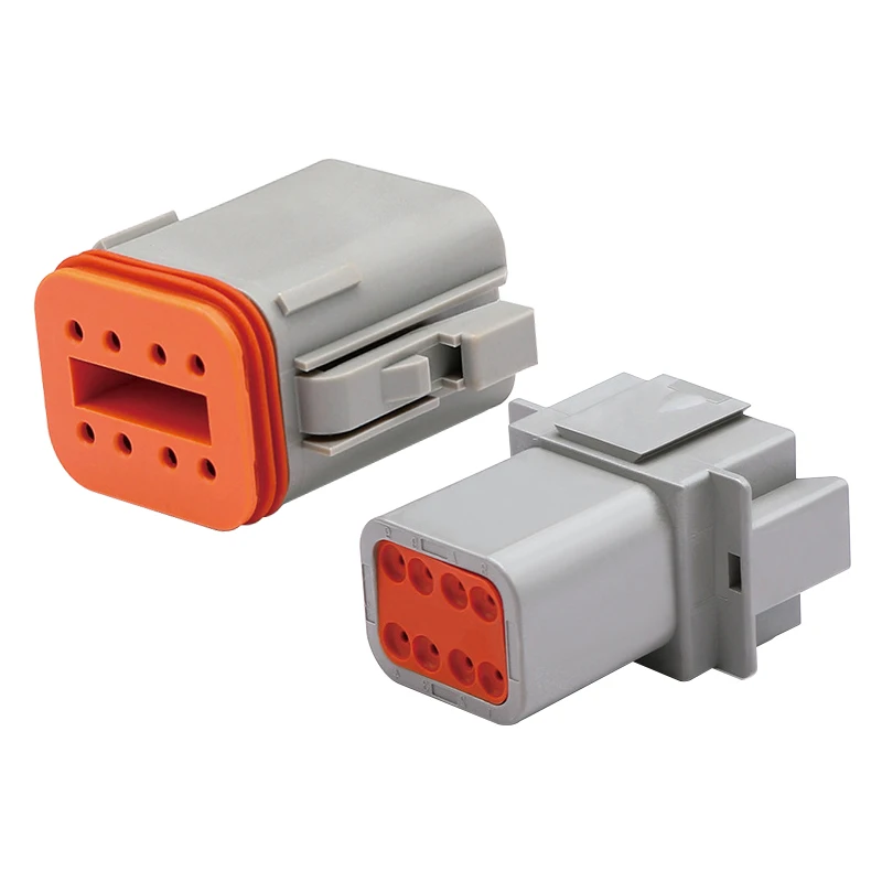 1/5/10 комплектов Deutsch DT разъем DT06-2S/DT04-2P 2P 3P 4P 6P 8P 12P водонепроницаемая электрическая