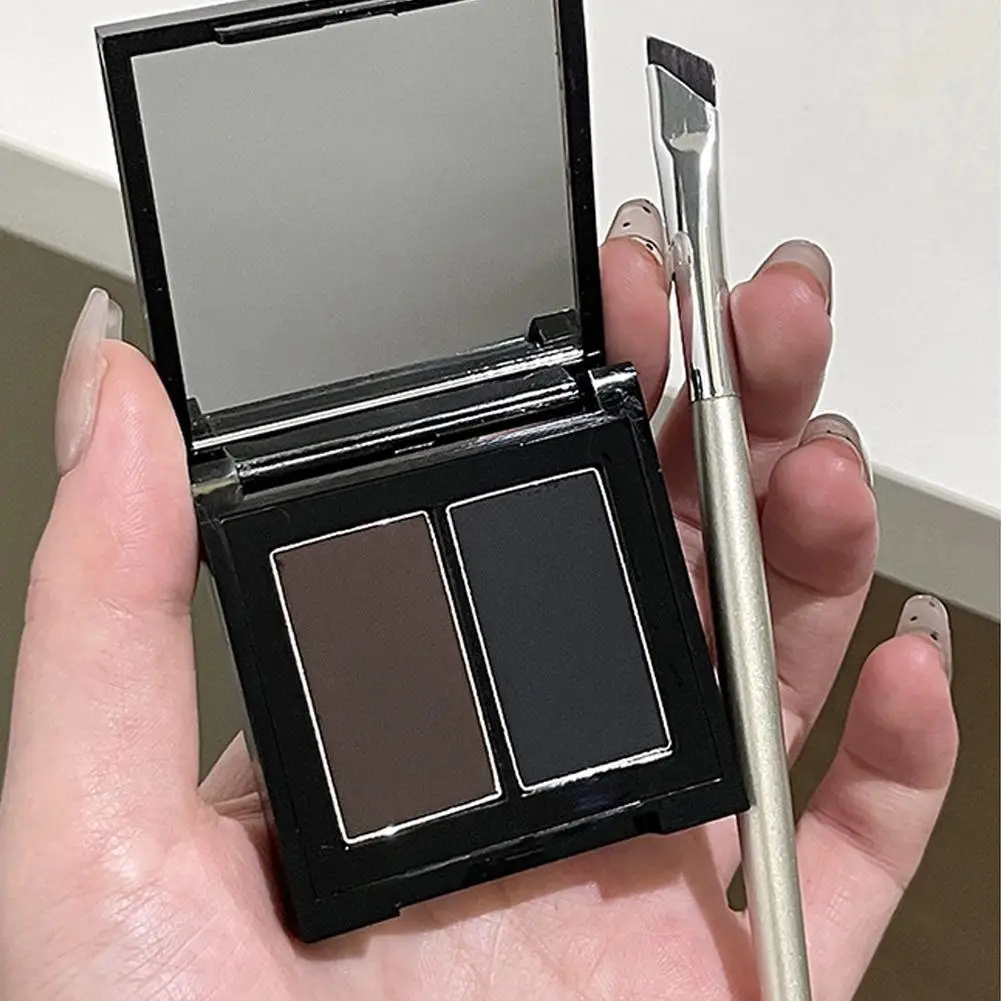 Gellas двухцветная подводка для глаз палитра пудры водостойкая долговечная