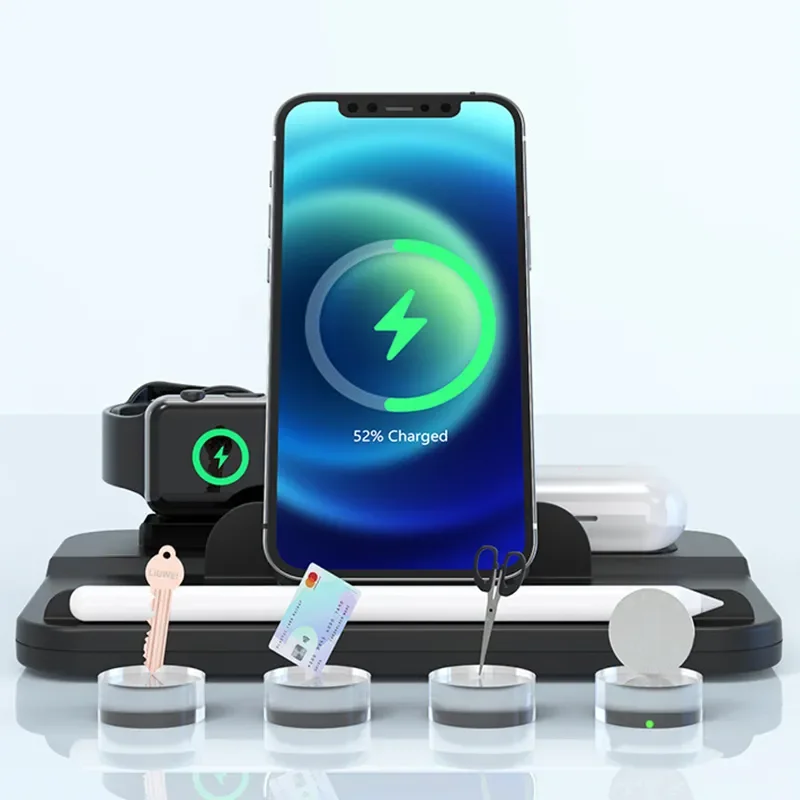 

Беспроводное зарядное устройство для Magsafe, быстрая Магнитная Зарядка 15 Вт для APPLE моделей 13, 12, 11, Oppo Find, Huawei Mate, Xiaomi, Samsung