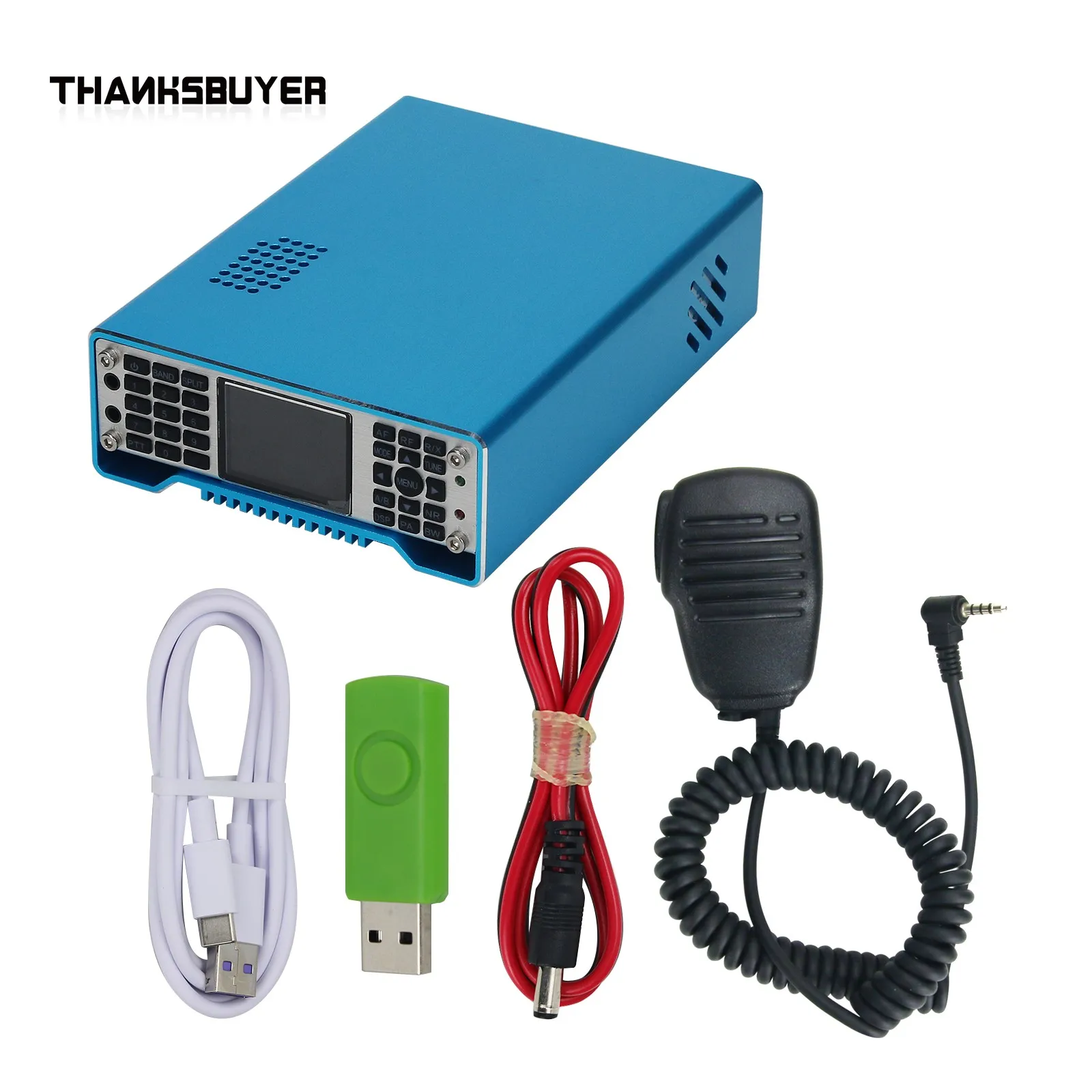 

Радиоприемник HamGeek Q900, 300 кГц-1,6 ГГц, SDR, Bluetooth, SDR, полный режим, программно определяемое радио