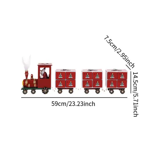 Деревянный рождественский поезд Perfeclan