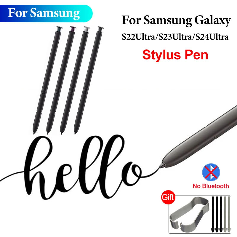 Фото Профессиональный стилус для Samsung s24ultra s Pen Samsung Touch Pencil Galaxy Pen Стилус для сенсорного экрана s22 ultra Аксессуары №1