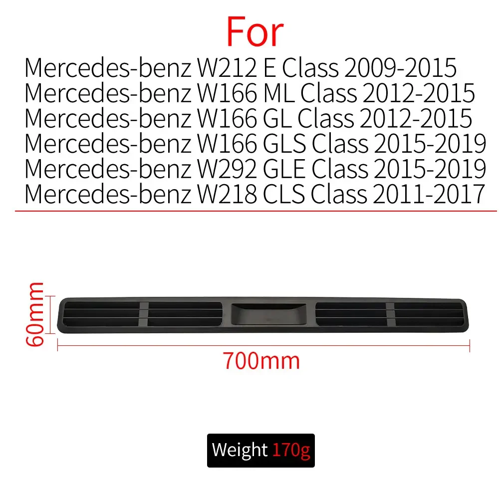 Фото Для Mercedes-Benz ML GL GLE CLS Class W166 W292 GL300 ML320: Ручка-аксессуар для вентиляционной решетки потолка автомобиля 2187870053 №3