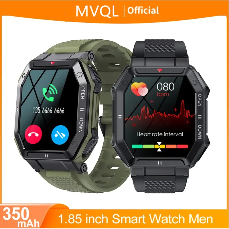 

2023 New K55 Sports Smartwatch 350mah Smart Watch Men Bluetooth Call Fitness Watches Phone IP68 Waterproof For Android IOS