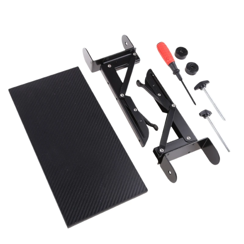 69HA Adjustable Arm Rest Support for Desk in Different Thickness Computer Wrist Extender Ergonomic Design Black | Компьютеры и офис