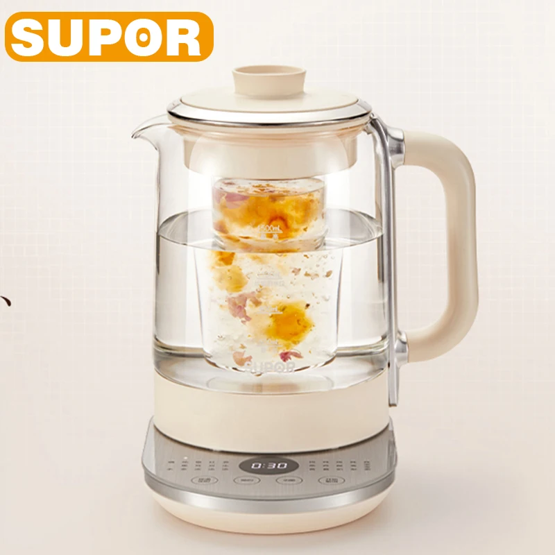 SUPOR Многофункциональный горшок для здоровья 1 5 л Электрический чайник из