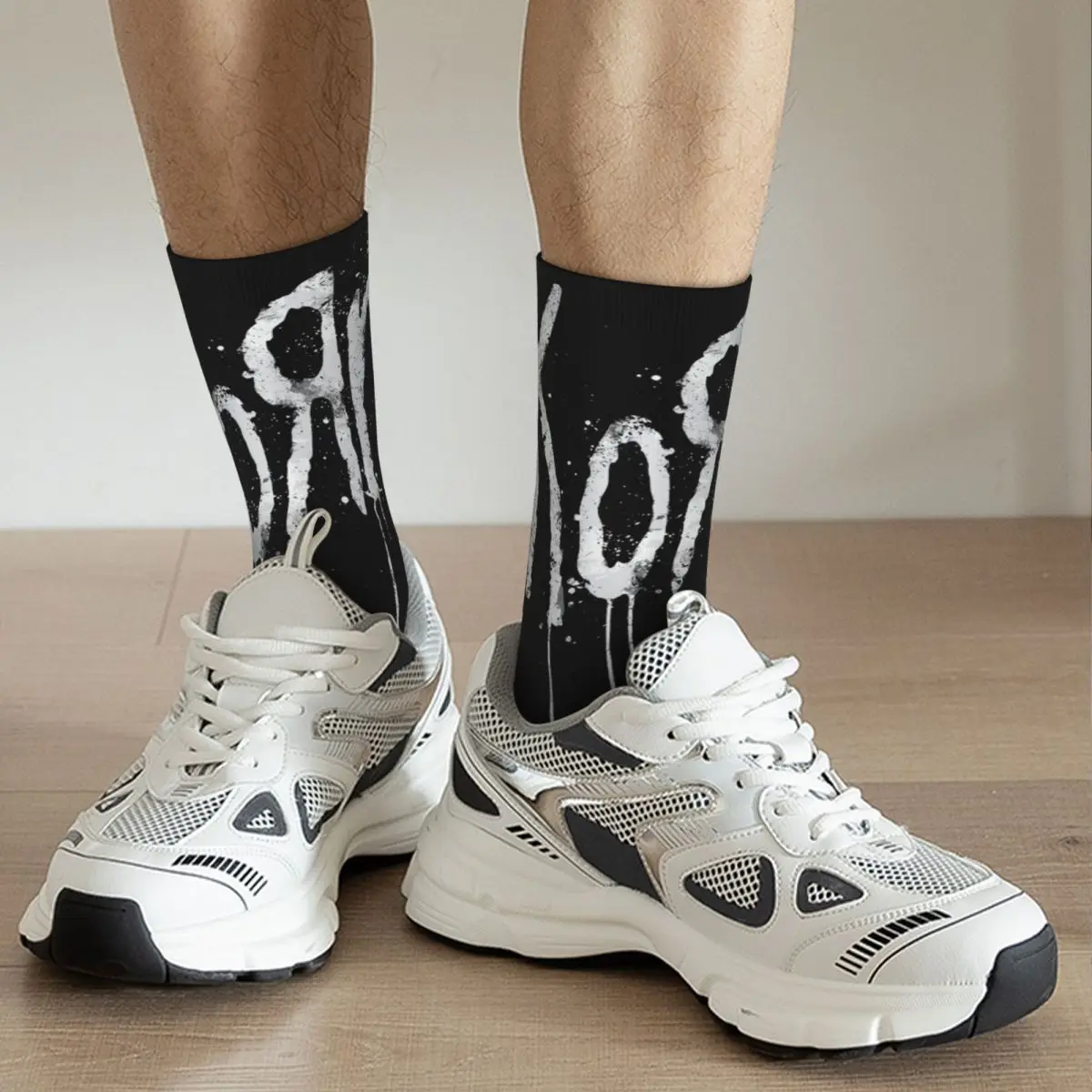 Модные мужские носки Harajuku музыкальные рок-группы Korn спортивные женские чулки