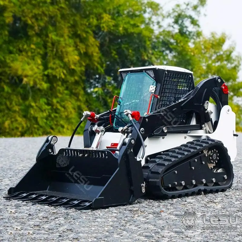 LESU RC1/14 модель гусеничного погрузчика Bobcat строительная гидравлическая техника