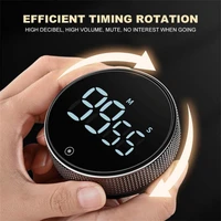 led digital kitchen timer for cooking shower study stopwatch alarm clock magnetic electronic cooking countdown time timer