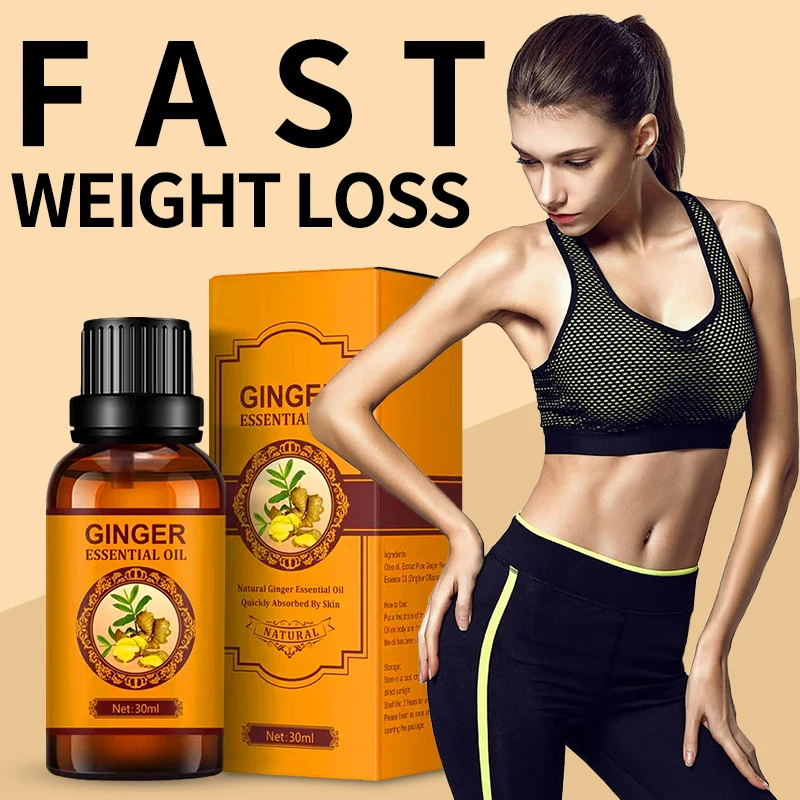 

Keep Fit Beauty Health Heat Burning Fat Slimming Products Lose Weight Natural Ginger Oil Trending Product Full Body Care Essence