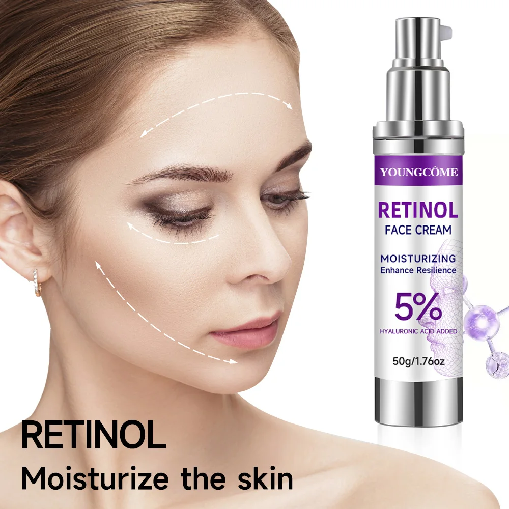 Увлажняющий Крем С Ретинолом И Богатой Коллагеном Гиалуроновой Кислотой