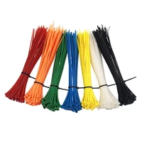 100pcs plastic binding ties with color self locking straps 3100mm nylon ties industrial ties fastening rings