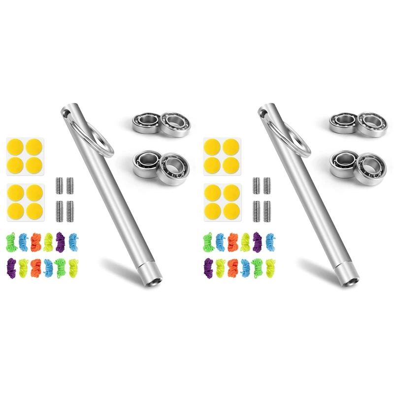 

Yoyo Bearing Kit,24 Yoyo Strings,16 Silicone Pads,4 10 Ball Unresponsive Bearing,4 Narrow C Responsive Bearing