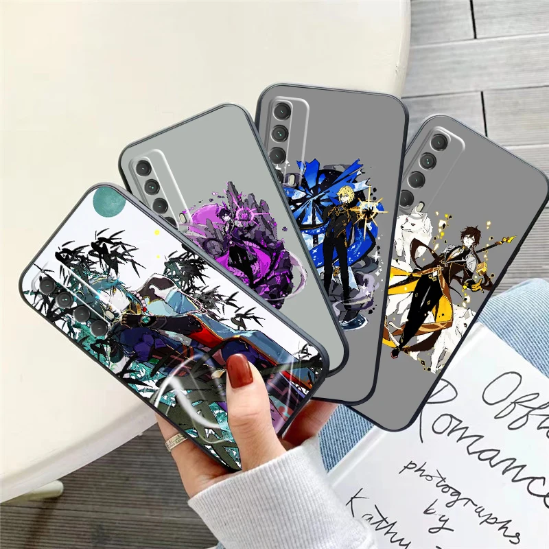 

Genshin Impact Project Game Phone Case For Huawei P Smart Z 2019 2021 P20 P20 Lite Pro P30 Lite Pro P40 P40 Lite 5G Black