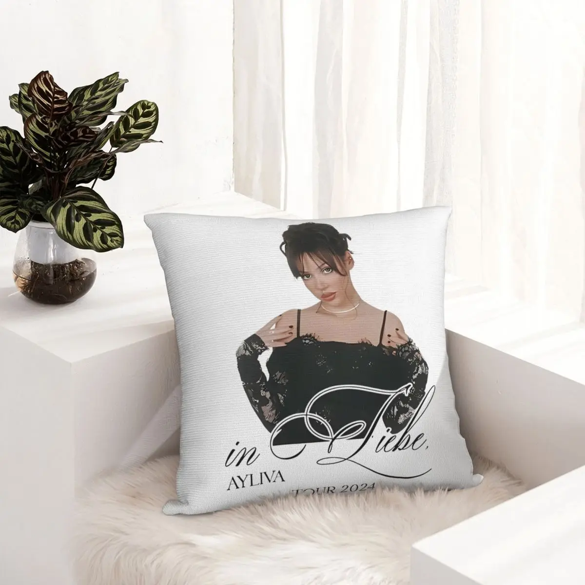 Ayliva In Liebe Tour 2024 наволочка для концерта мягкая декоративная подушка чехол дома на