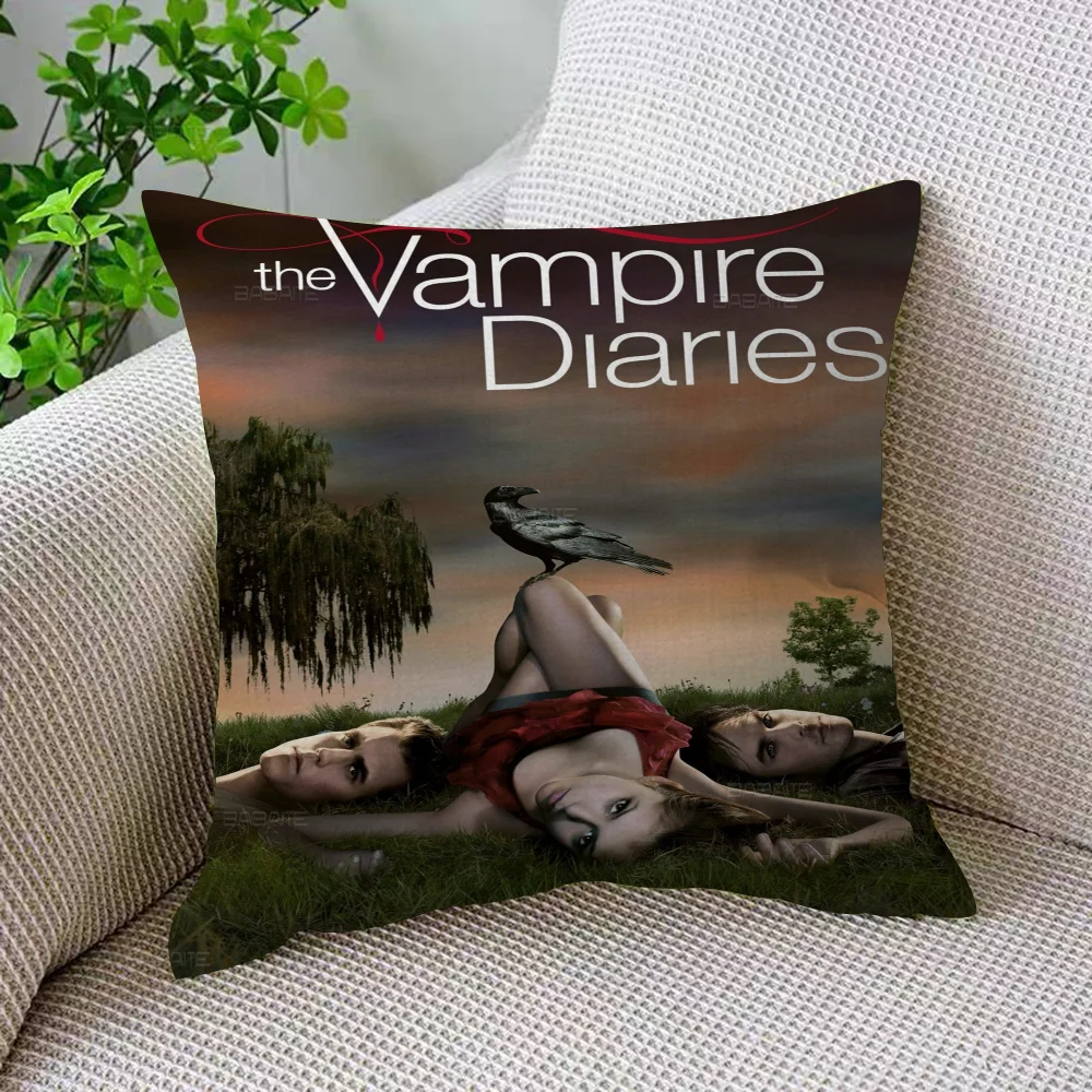 Подушка Дневники вампира подарок украшение для дома и офиса подушка спальни