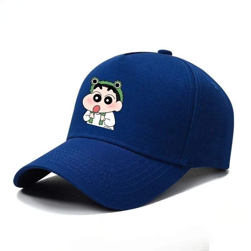 Фото Модная бейсболка Crayon Shin-chan Boochan Sakurada Nene для мальчиков и девочек, стильная солнцезащитная кепка с защитой от солнца. №2