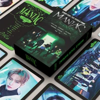 54pcsset kpop stray kids maniac photocards new album oddinary lomo card self made postcards for fans collection stationery