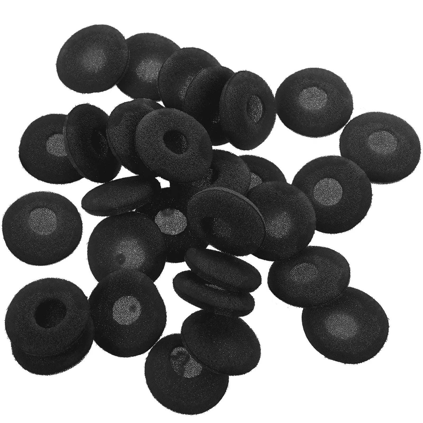 

50 Pcs Ear Phones Earpad Cushions Earphone Bud Covers Outer Diameter Replacement Earbuds Sponge Pads