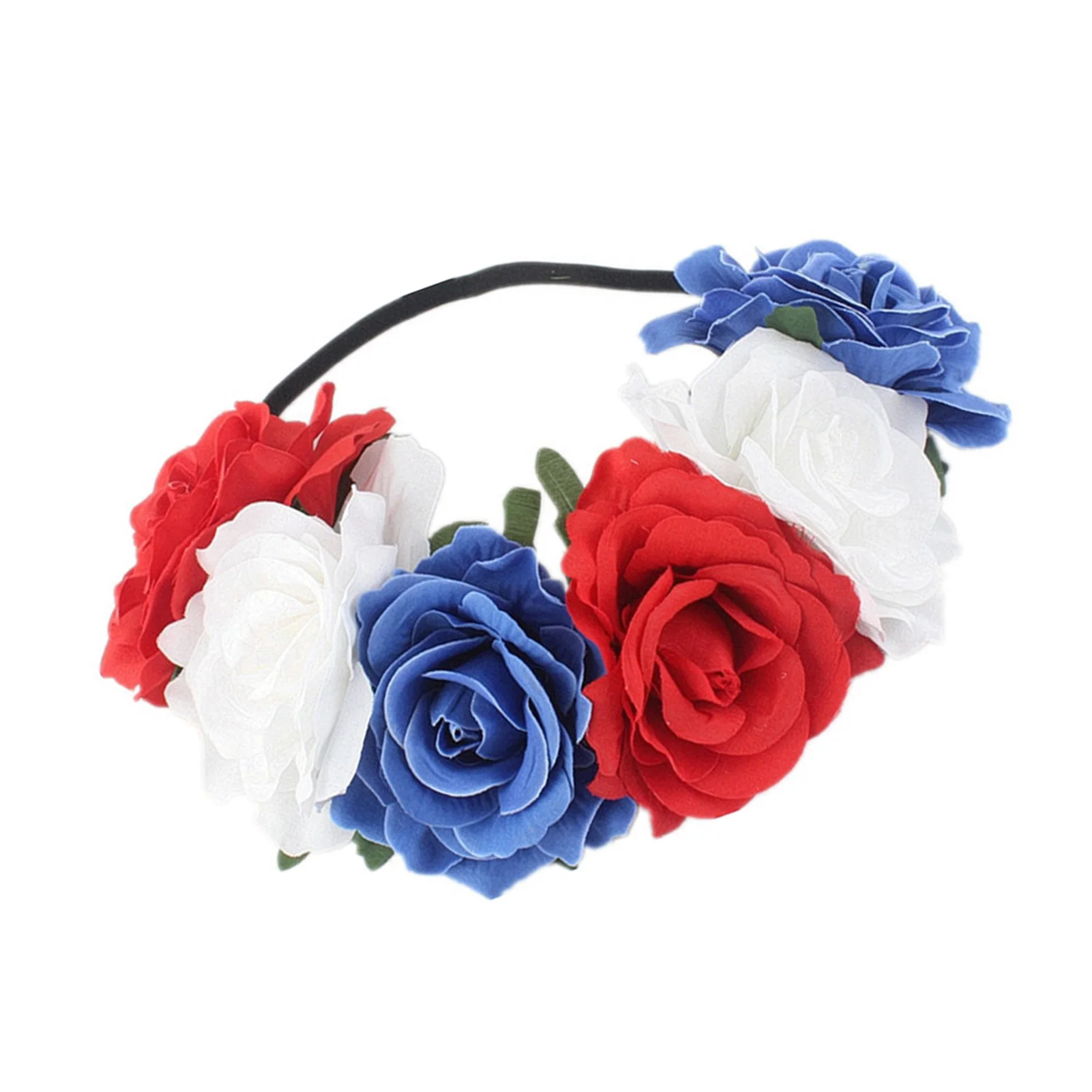 

Женский обруч для волос с британским флагом, Цветочная корона в британском стиле, венок на свадьбу, вечеринку, фестиваль
