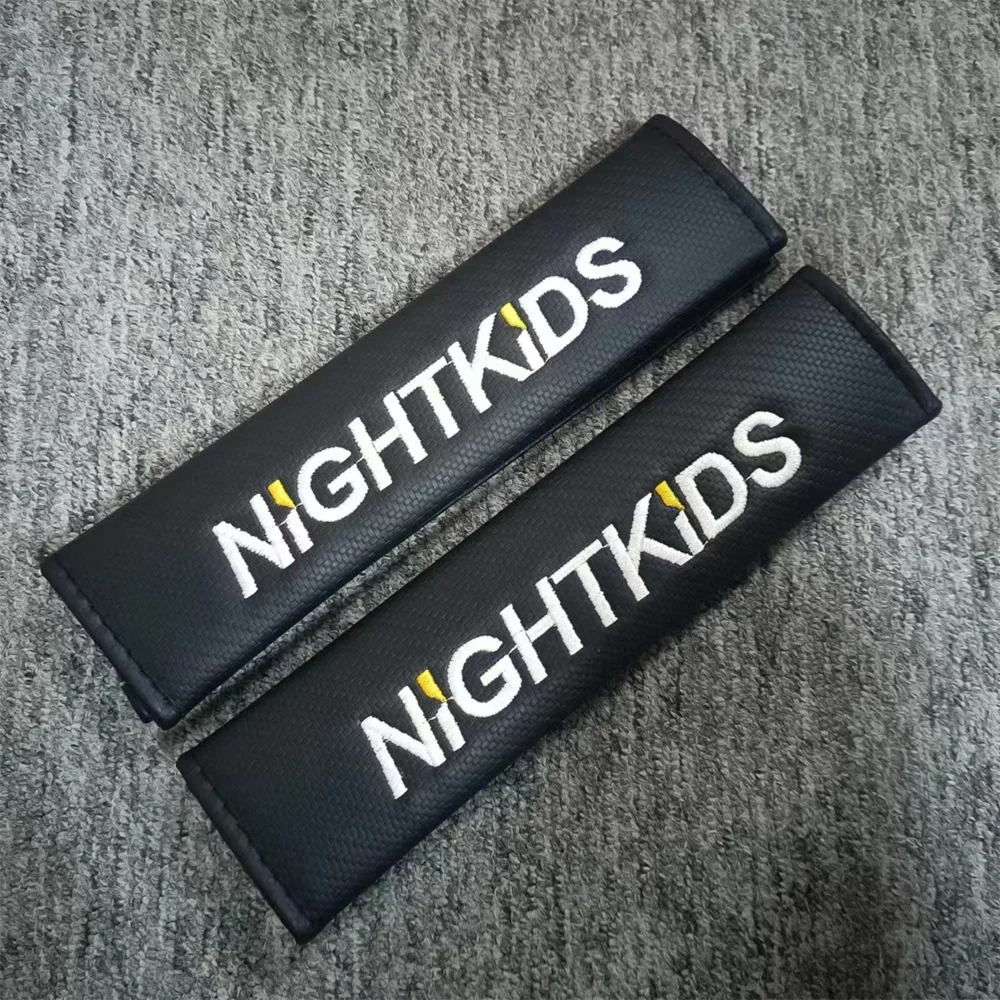 Jdm автомобильный ремень безопасности чехол из углеродного волокна кожаные