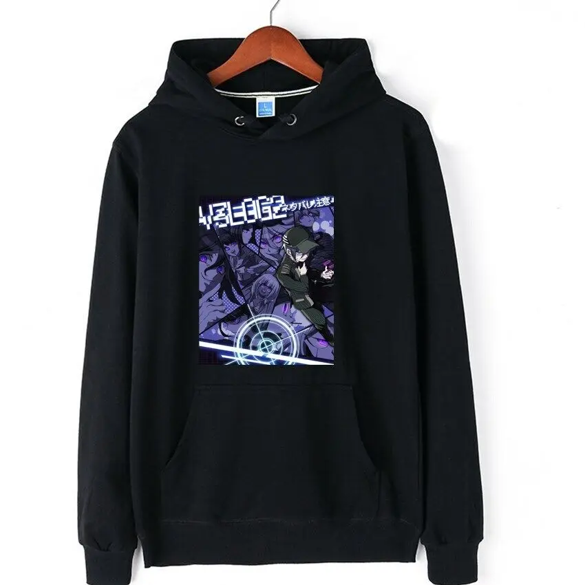Danganronpa V3 Killing Harmony Saihara Shuichi Толстовки Пальто Свитер 100% Хлопок