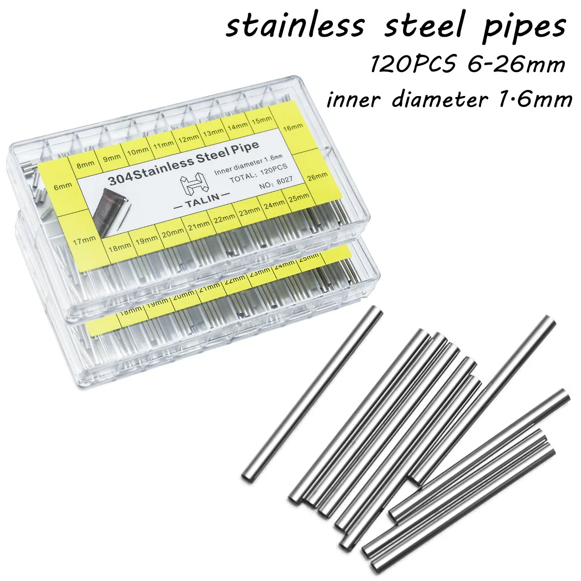 

Штифты для ремешка для часов, нержавеющая сталь, металлические, диаметр 120 мм, 6-26 мм, 1,6 шт./набор