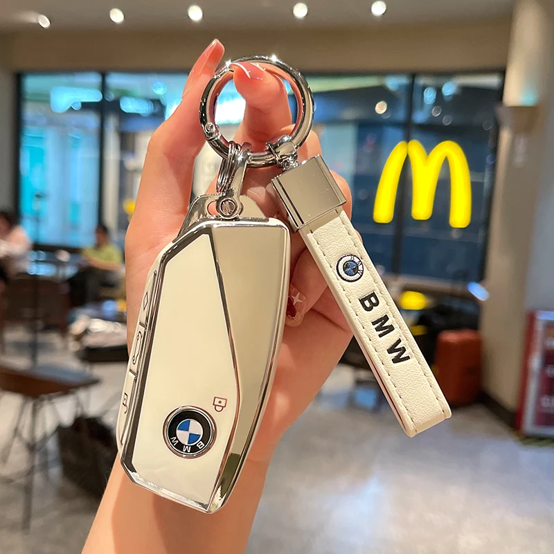 Чехол-накладка из ТПУ для ключа автомобиля BMW i7 X7 G07 LCI iX I20 X1 U11 7 Series G70 G09 XM U06 G81 M3 2023, аксессуары (art.: 3920db3ffdbc1) - 3920db3ffdbc1