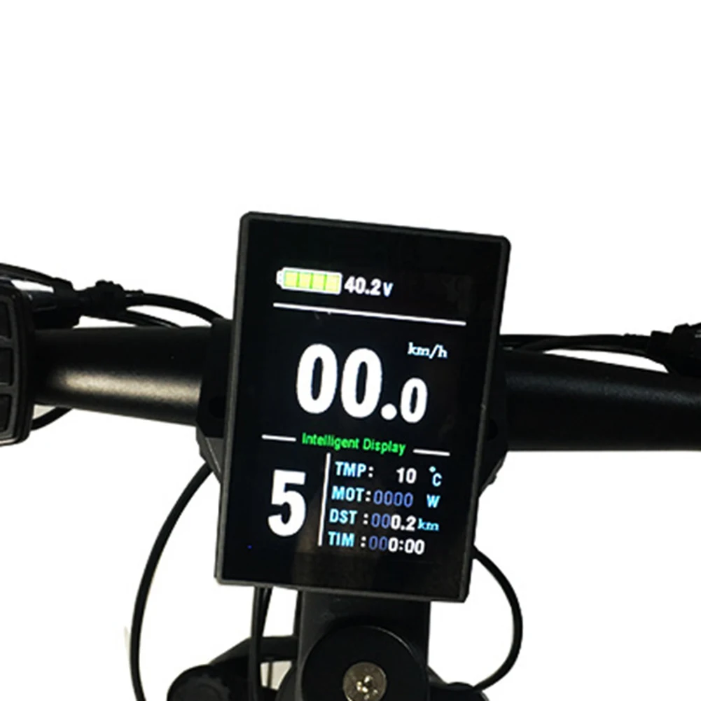 

Цветной дисплей LCD8S TFT, цветной дисплей для NCB конверсионного комплекта для защиты аккумулятора электровелосипеда, Аксессуары для велосипеда
