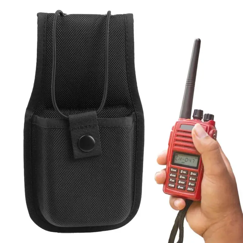 

Walkie-talkie Bag Waterproof Radio Holder Case Lightweight Radio Holder Case For Two Ways Walkie Talkies 1680D Nylon Radio Pouch