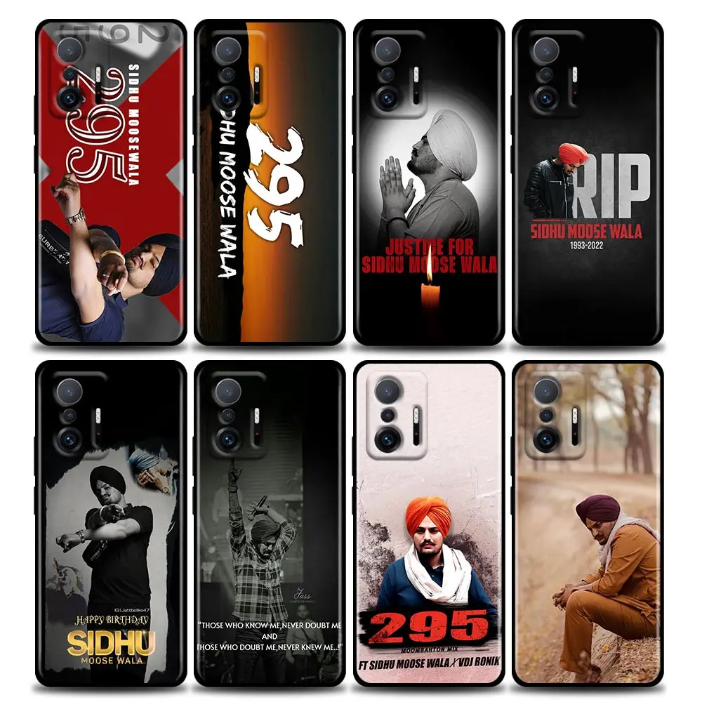 

Sidhu Moose Wala Coque Fundas Phone Case for Xiaomi 12 12X 11 11X 11T X3 X4 NFC M3 F3 GT M4 Pro Lite NE 5G Case Capa Para Shell