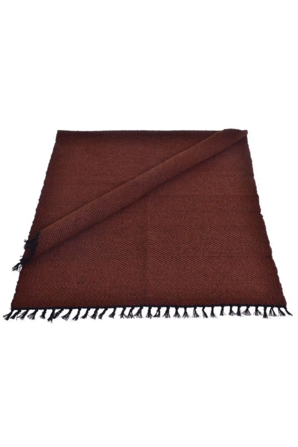 

Хлопковый нескользящий ковер высокого качества, богемный ковер ручной работы, ковер, кофейный 70x160 см K0386 (S1 / R22)