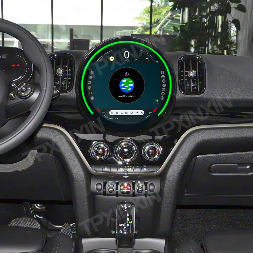 Фото Для MINI Countryman F60 2017-2025: Автомагнитола Android с GPS-навигацией, Carplay, видеорегистратором, 11.9-дюймовым экраном и процессором Qualcomm DSP №3