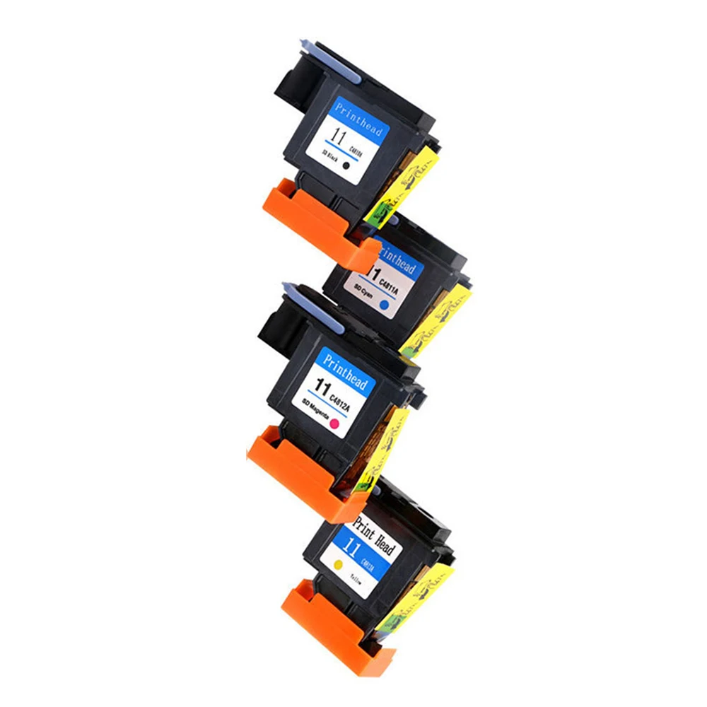 Комплект печатающих головок для HP 11 Designjet 70 100 110 500 510 PS C4810A C4811A C4812A C4813A |