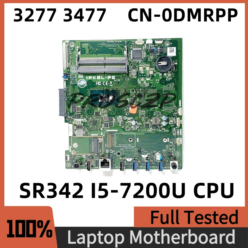 

CN-0DMRPP 0DMRPP DMRPP Mainboard For Dell 3277 3477 Laptop Motherboard With SR342 I5-7200U CPU 100% Fully Tested Working Well