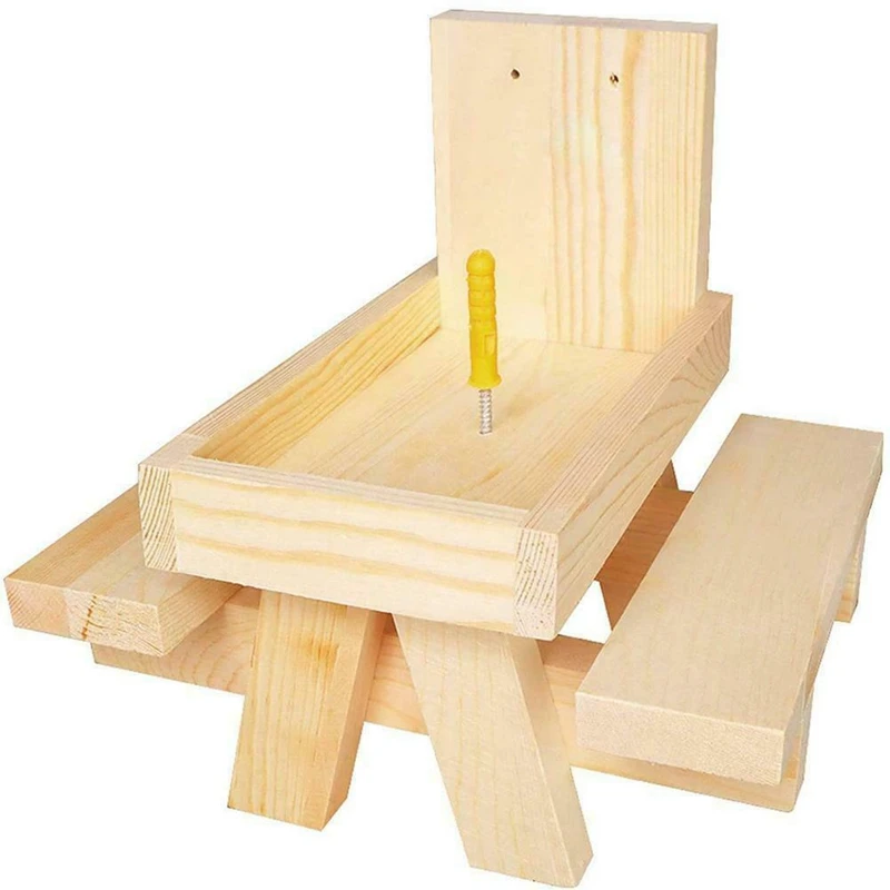 

Squirrel Feeder For Outside Environmentally Friendly Wood Squirrel Feeders