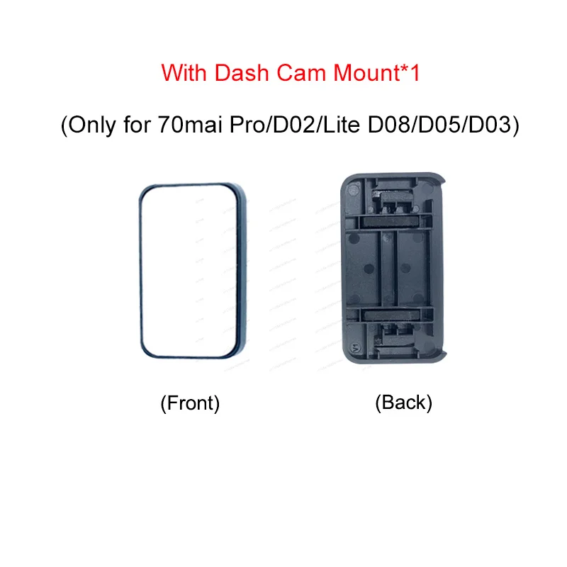 Фото Крепление для 70mai Pro D02/D08, CPL-фильтр для 70mai Dash Cam Pro D02 Lite D08 №1
