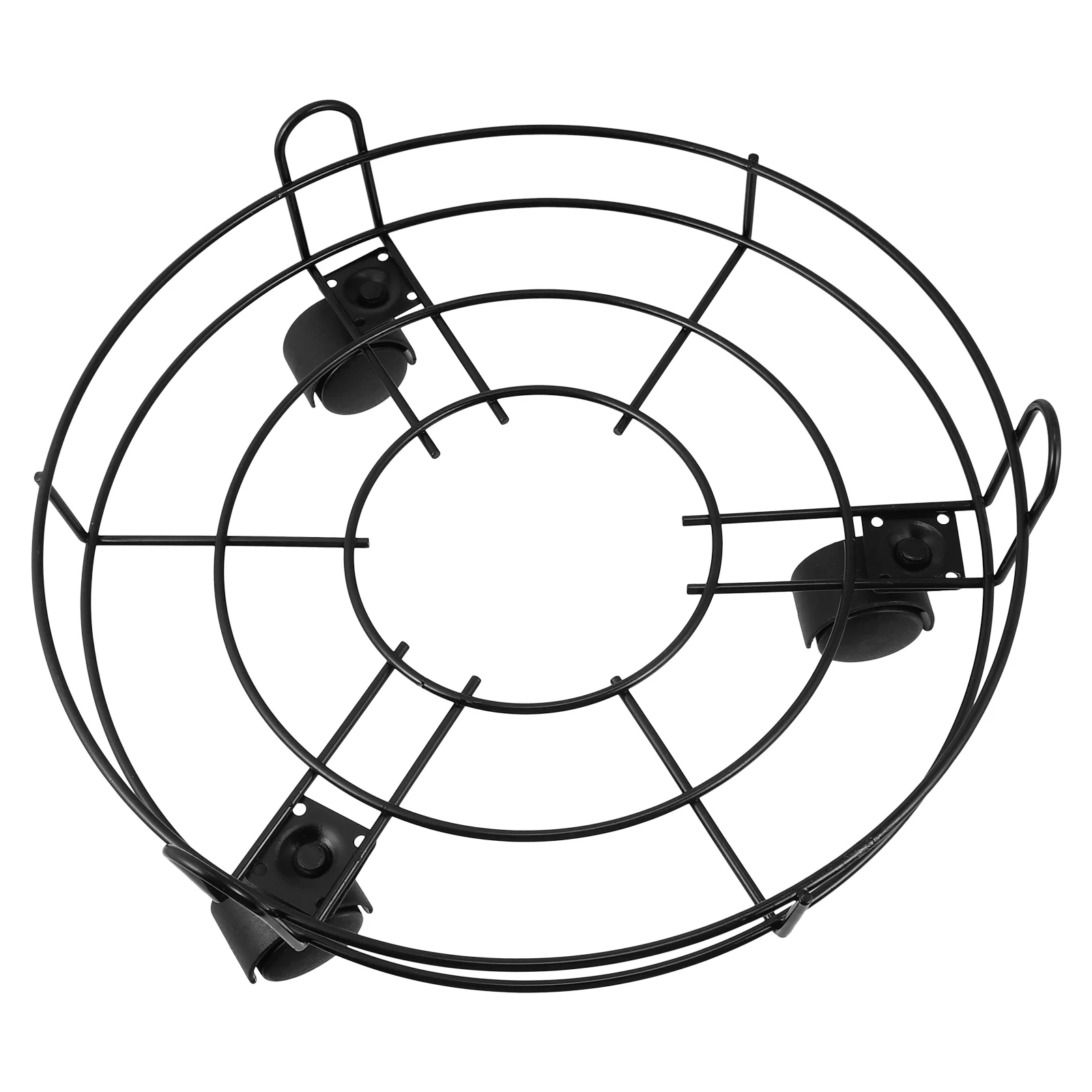 

Iron Frame Flower Pot Desktop Flower Holder Rack Iron Movable Flower Rack