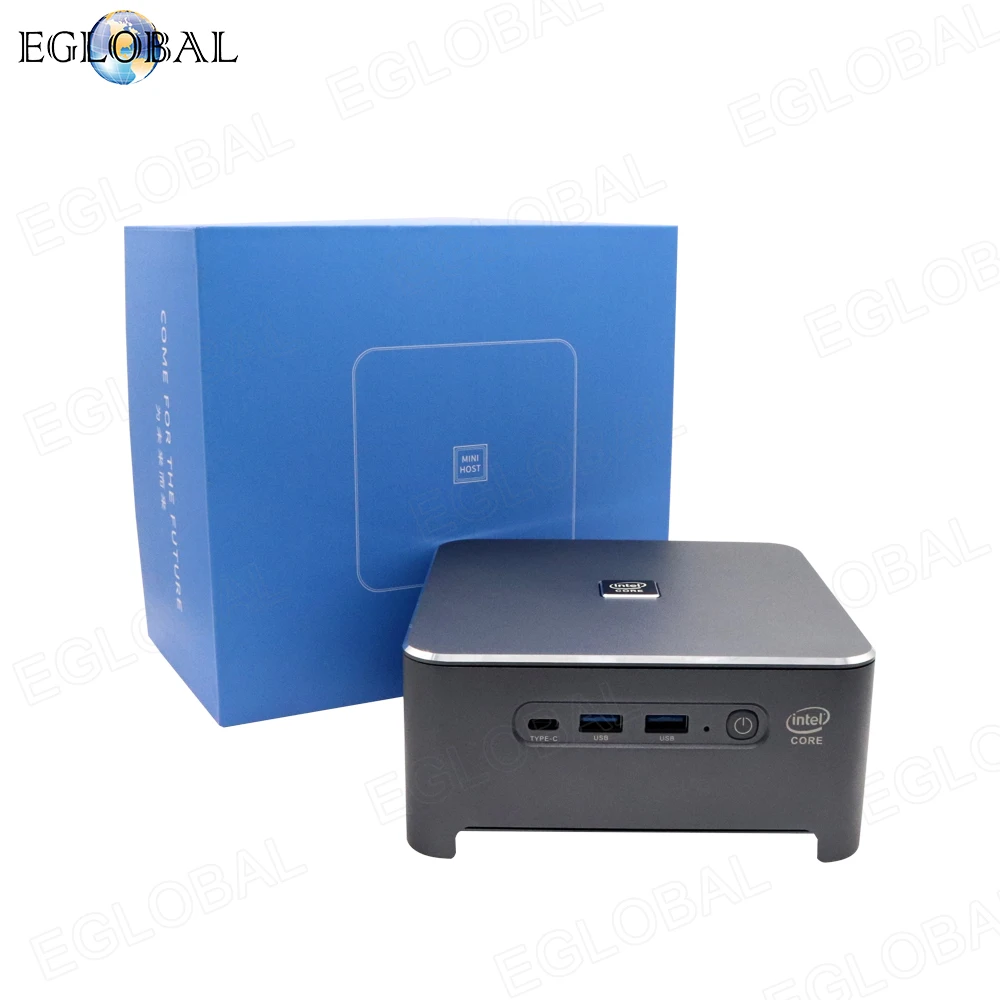 Большая Акция Eglobal для мини-ПК Intel Core i7-10750H 6 ядер 12 потоков 2xSODIMM DDR4 2 * M.2 2280 NVME/PCIE3.0x4