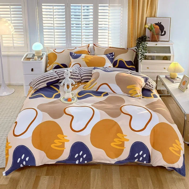 Новинка весна-лето 2023 комплект пододеяльников из четырех предметов с цветочным