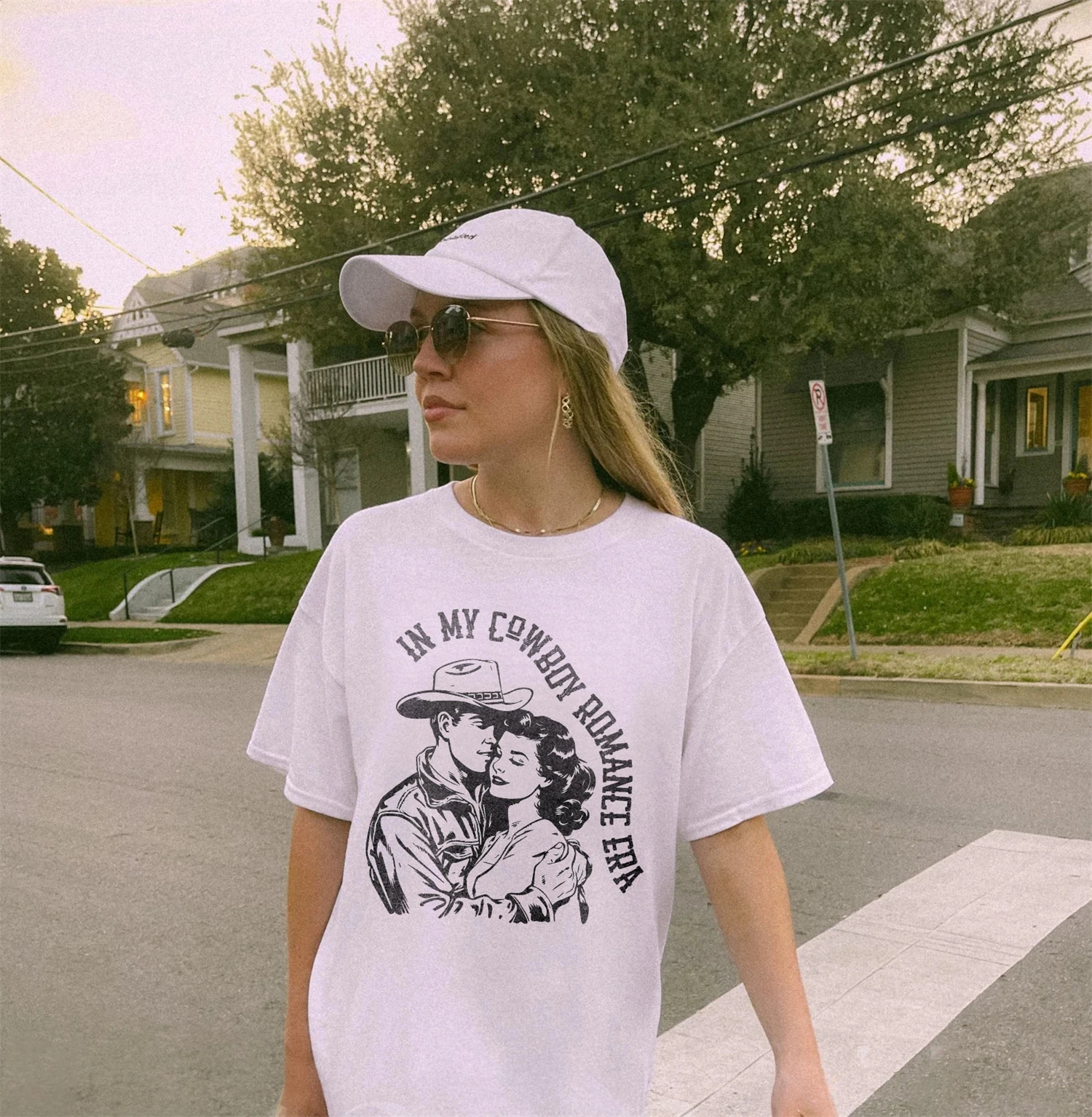 Футболка Книжная ковбойская любовь с книжным принтом Книжный клуб футболка в