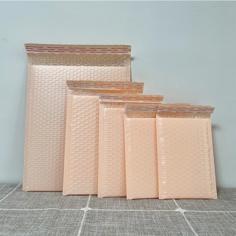 50PCS Pink Bubble Mailers Padded Envelopes Packaging Bags for Business Bubble Mailers Shipping Packaging Ziplock Bag Gift Bags