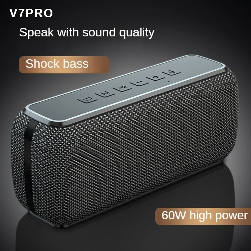 DIVOOM ZEALOT высокомощные Bluetooth колонки 60 Вт сабвуфер высокой громкости для улицы водонепроницаемый портативный домашний компьютер аудио