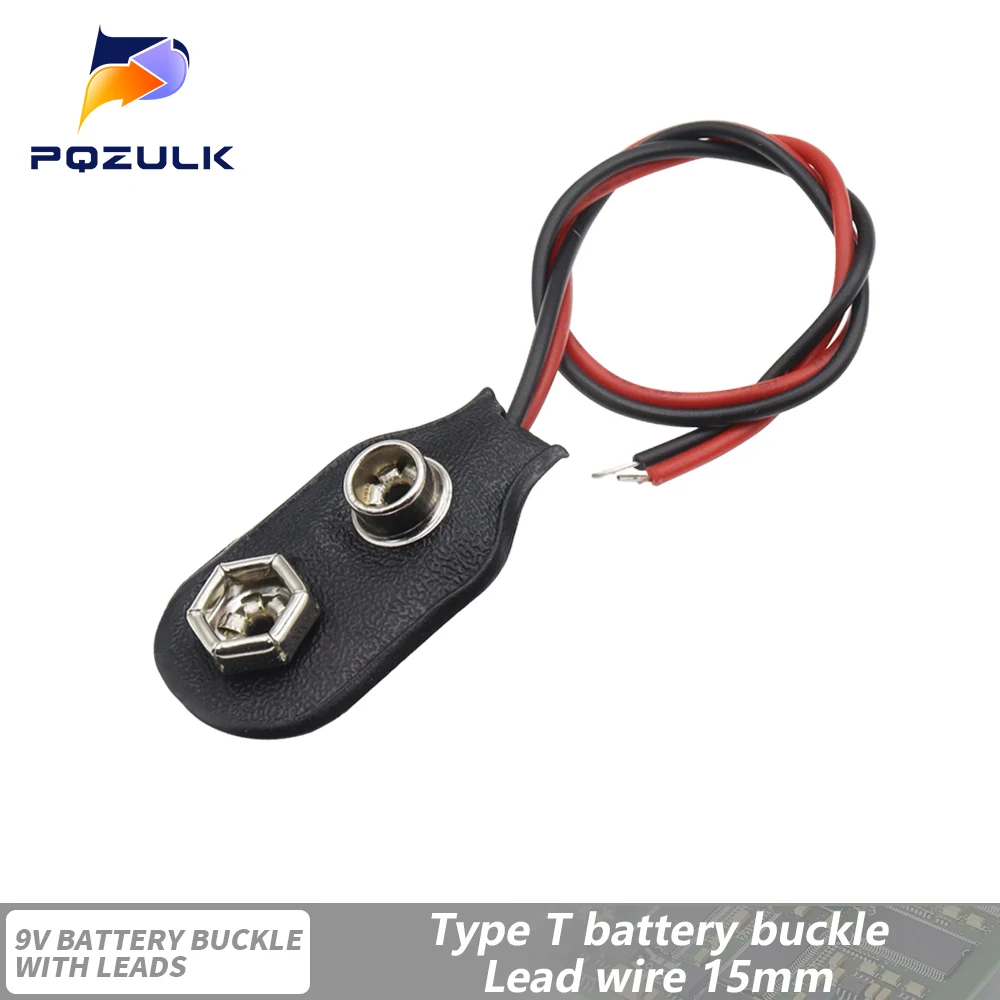 

Разъем для аккумулятора 9В PQZULK Battery buckle