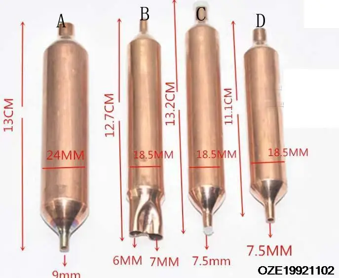 

Электрический холодильник, сухой фильтр для универсального типа GB, однотрубный холодильник, морозильная камера, сухой фильтр, аксессуары для холодильника