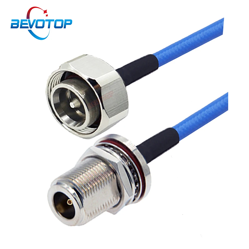 BEVOTOP водостойкая перегородка N мама к мини-DIN 4 3-10 штекер RG402 кабель RG-141 50 Ом RF