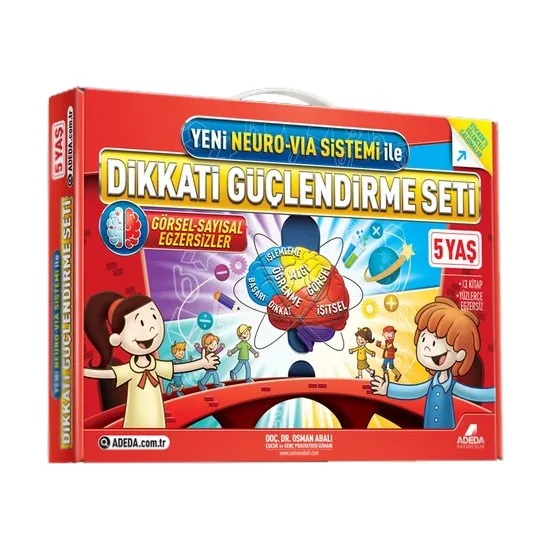 

Attention Retrofit Kit Kindergarten Class 5 Age Osman Abalı Turkish Books Activity & Educational Books children's educational