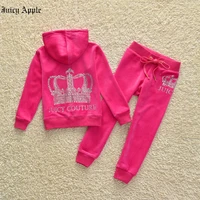 juicy apple tracksuit 2022 popular sweater boys jacket girls clothes childrens clothing hoodie top sweater childrens jacket