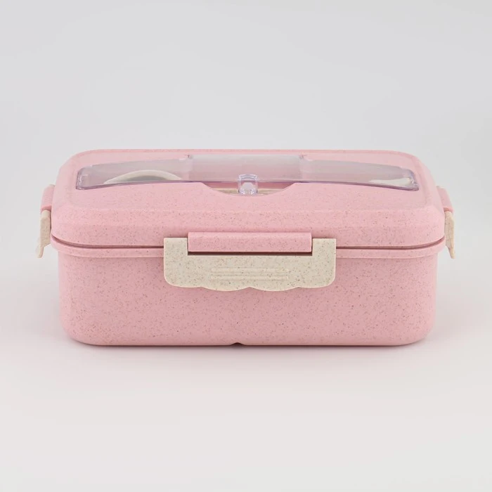 Ланч-бокс 800 мл двухуровневый с прибором |